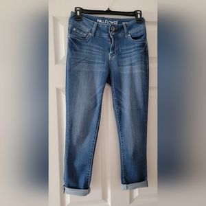 Denim capris by Wallflower size 5